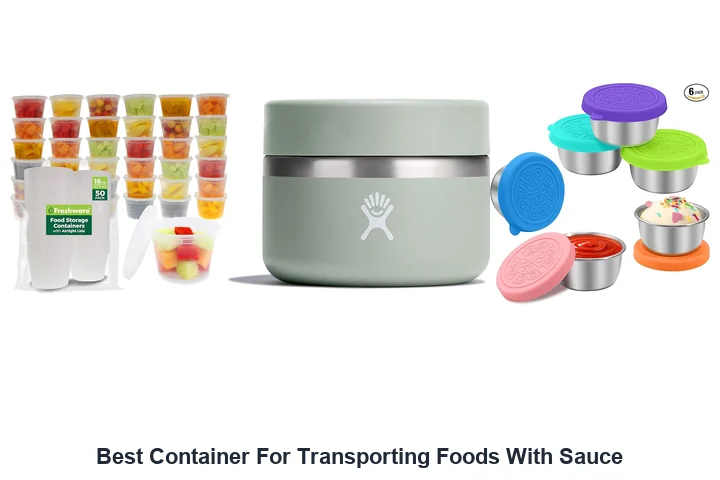 Best Container For Transporting Foods With Sauce