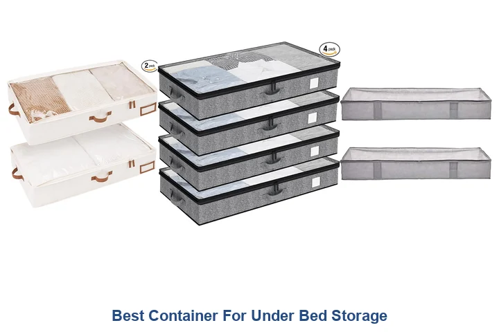 Best Container For Under Bed Storage