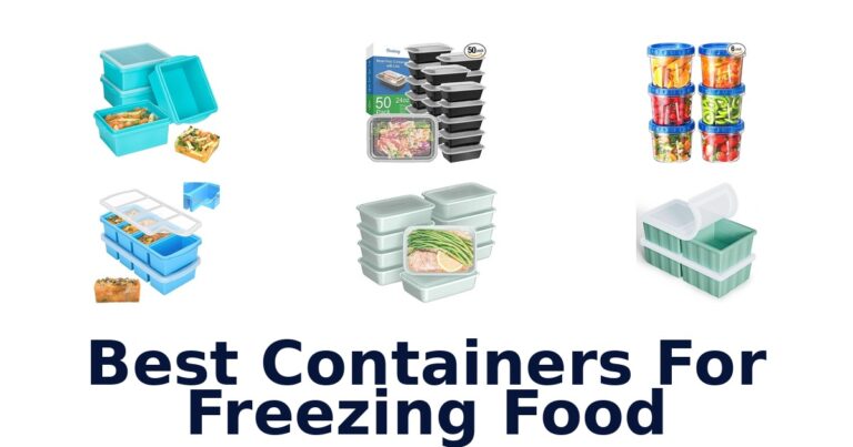 best containers for freezing food