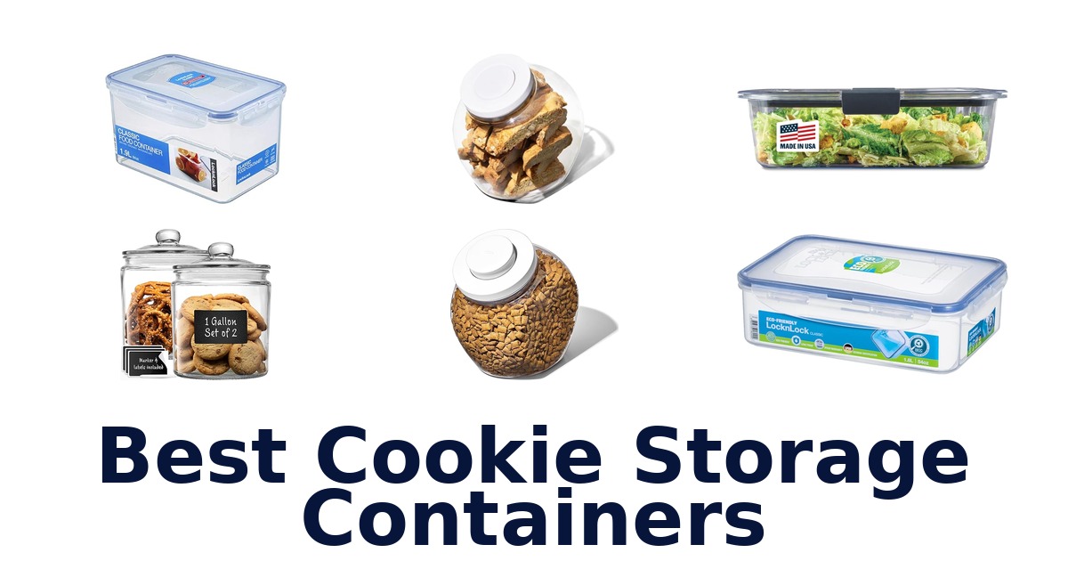 best cookie storage containers