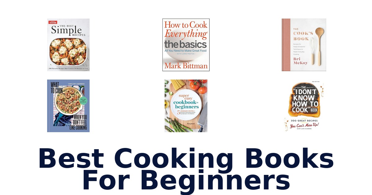 best cooking books for beginners