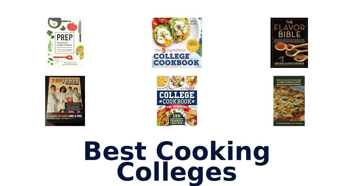 best cooking colleges