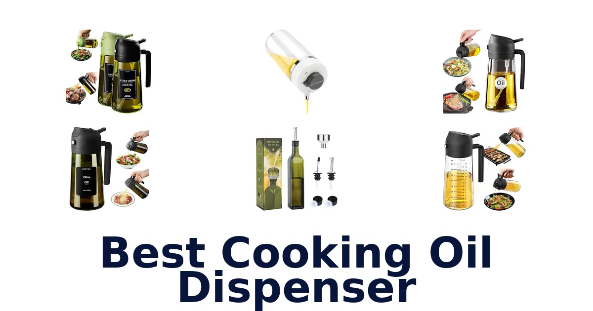 best cooking oil dispenser