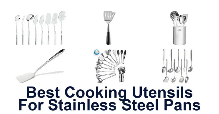 best cooking utensils for stainless steel pans