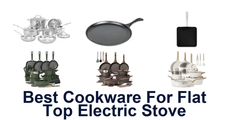 best cookware for flat top electric stove