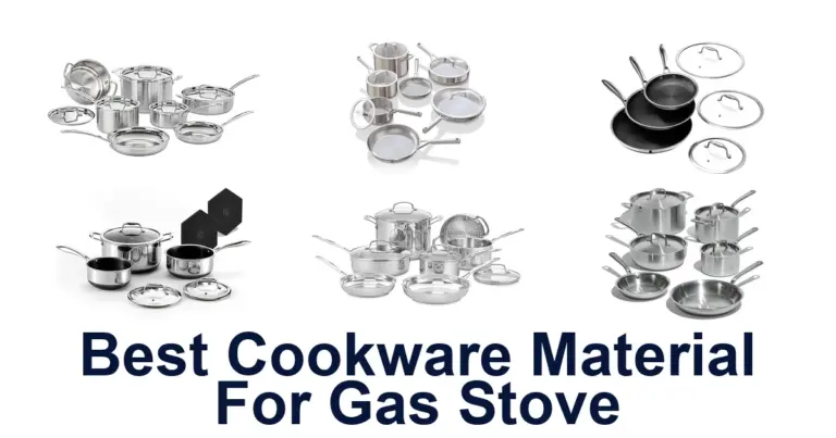 best cookware material for gas stove