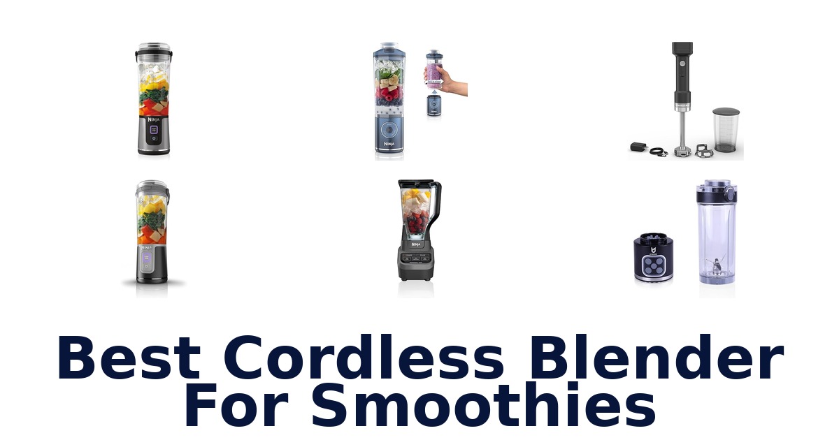 best cordless blender for smoothies