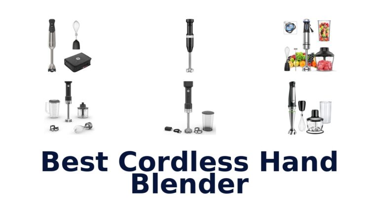 best cordless hand blender
