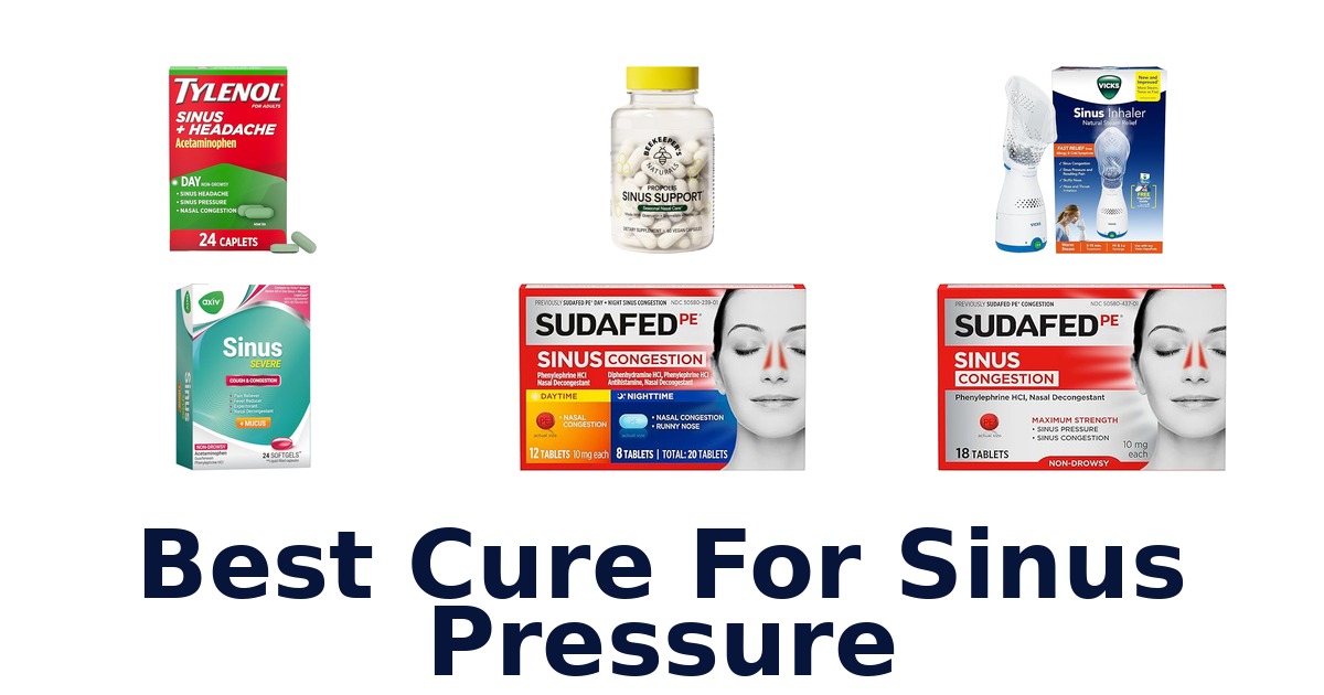 best cure for sinus pressure