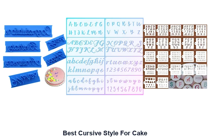 Best Cursive Style For Cake