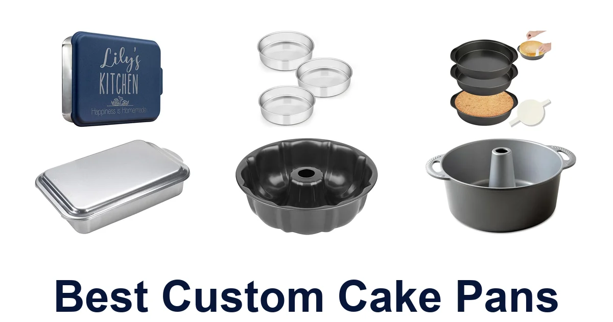 best custom cake pans