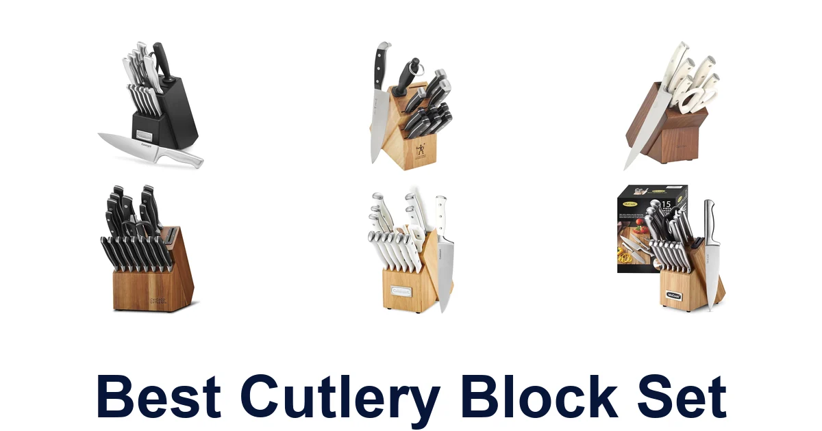 best cutlery block set