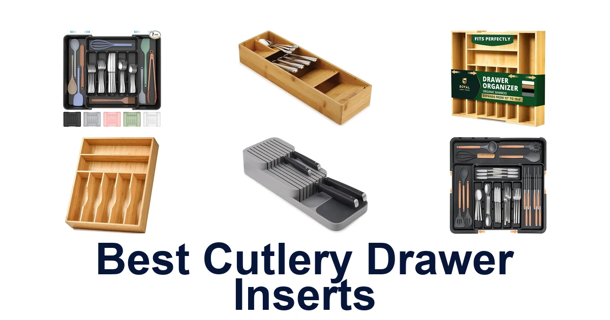 best cutlery drawer inserts