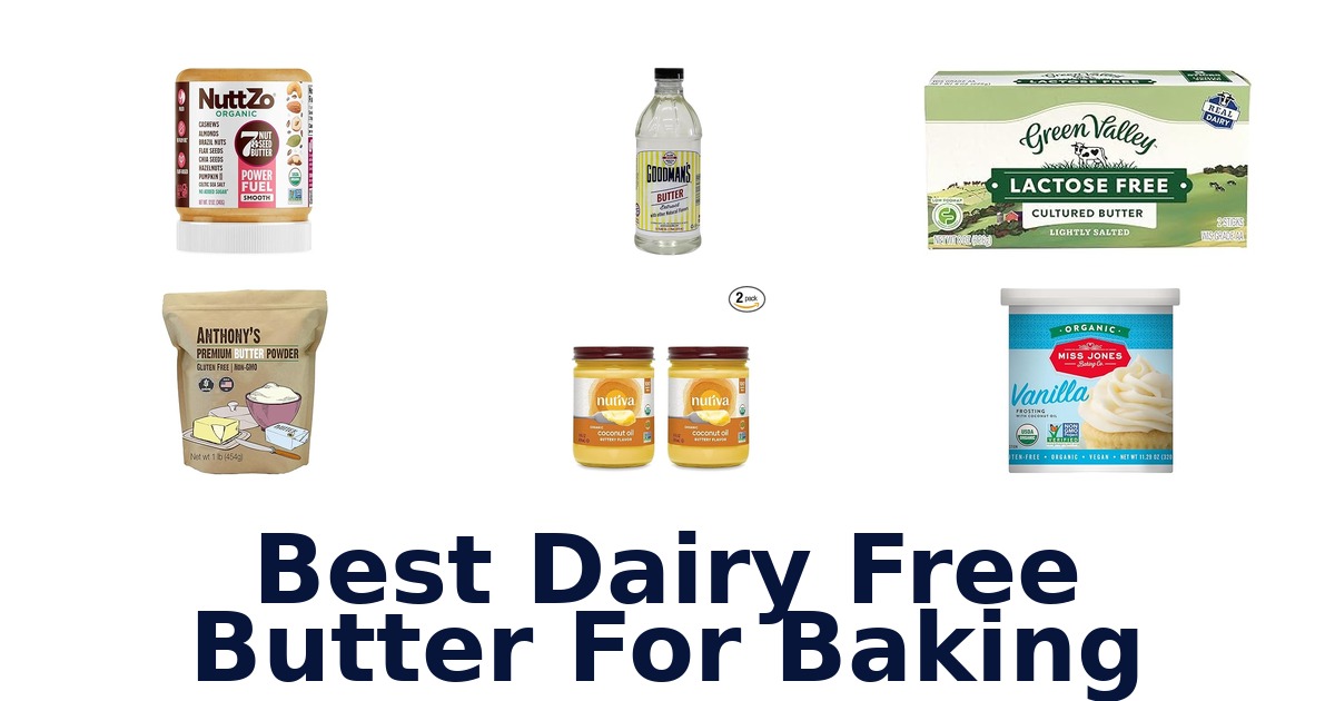 best dairy free butter for baking