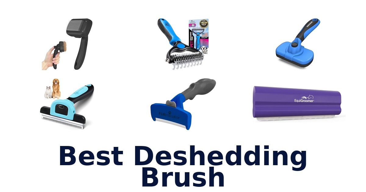 best deshedding brush