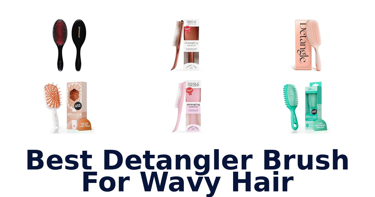 best detangler brush for wavy hair