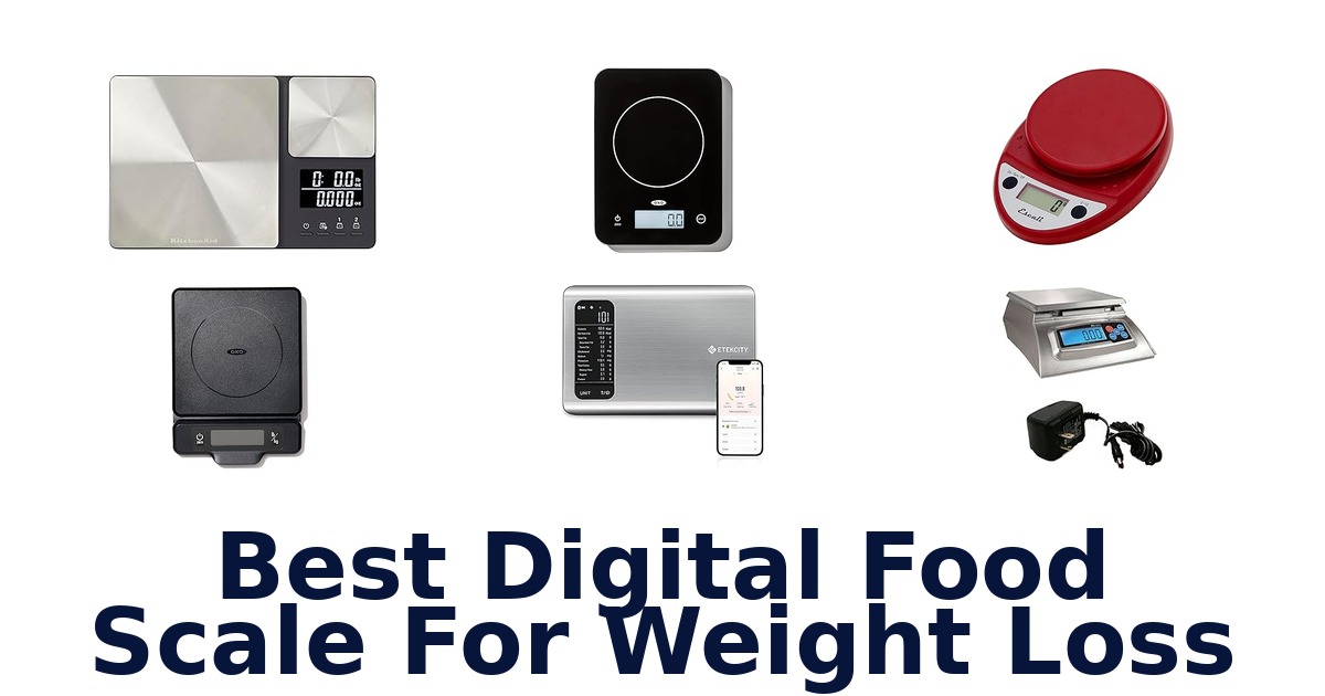 best digital food scale for weight loss