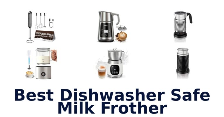 best dishwasher safe milk frother