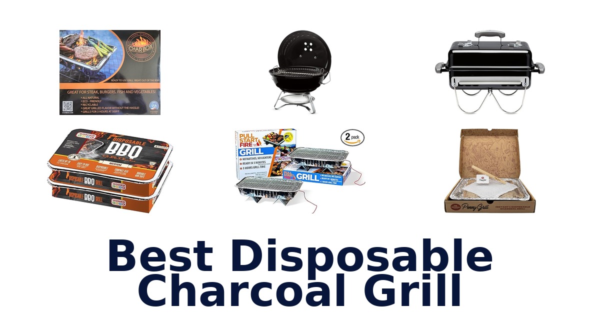 best disposable charcoal grill