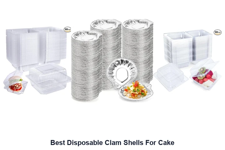 Best Disposable Clam Shells For Cake
