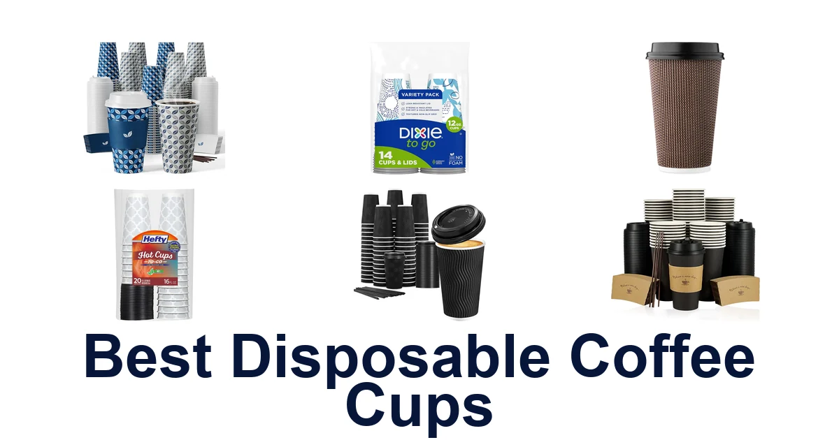 best disposable coffee cups