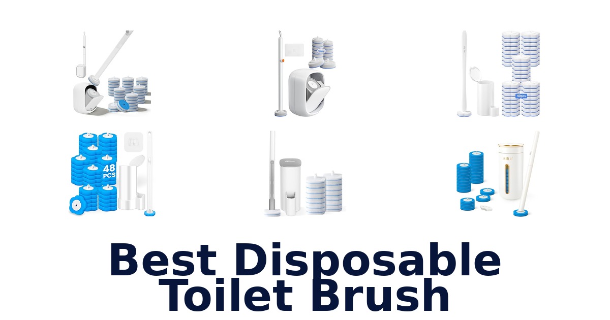 best disposable toilet brush