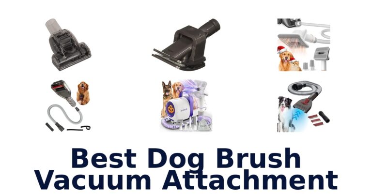 best dog brush vacuum attachment