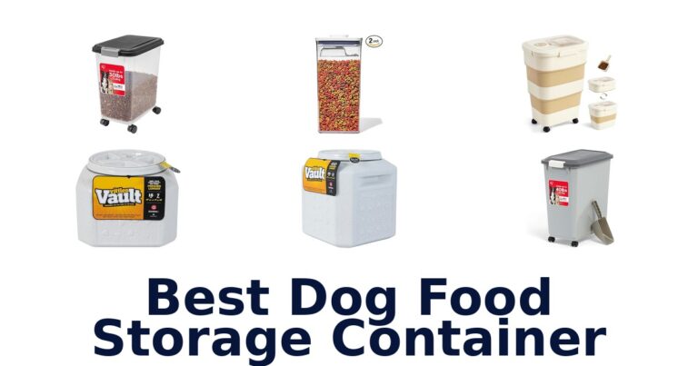 best dog food storage container