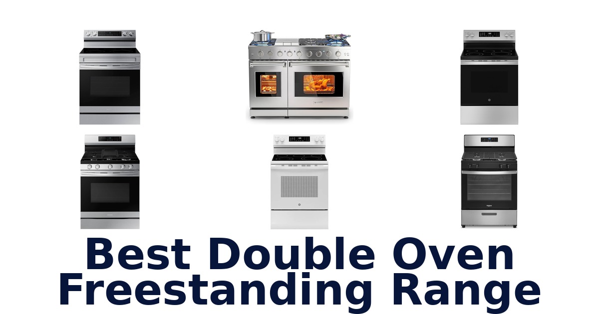 best double oven freestanding range