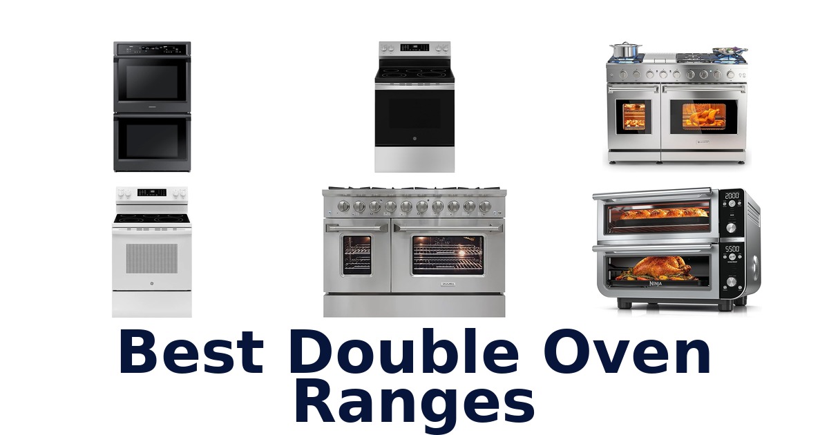 best double oven ranges