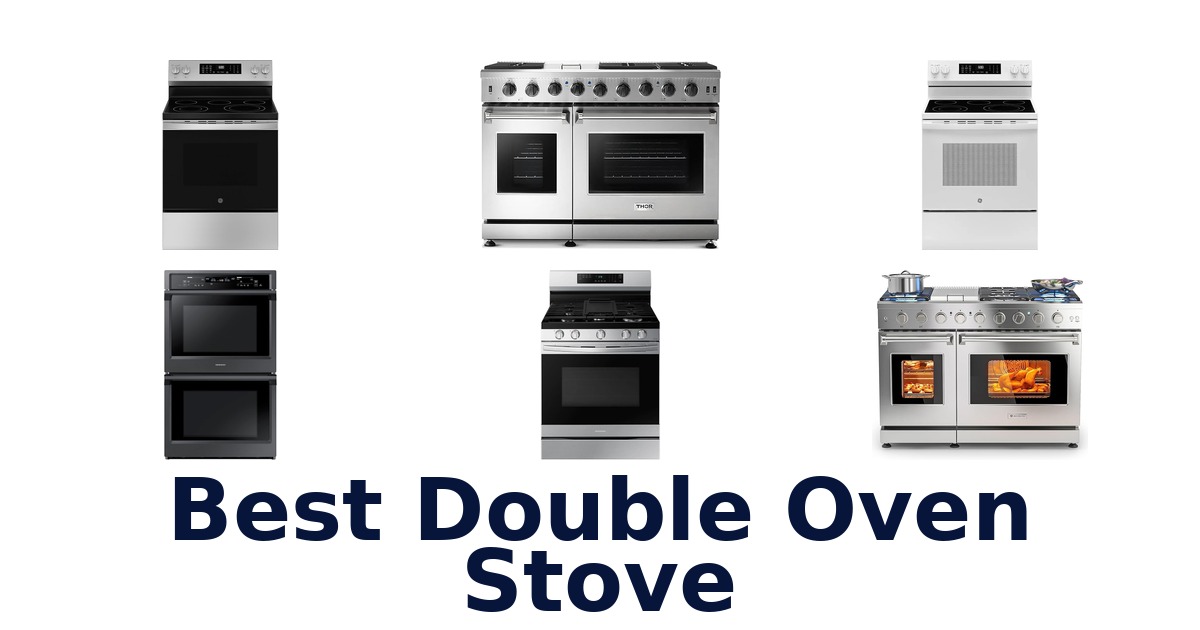 best double oven stove