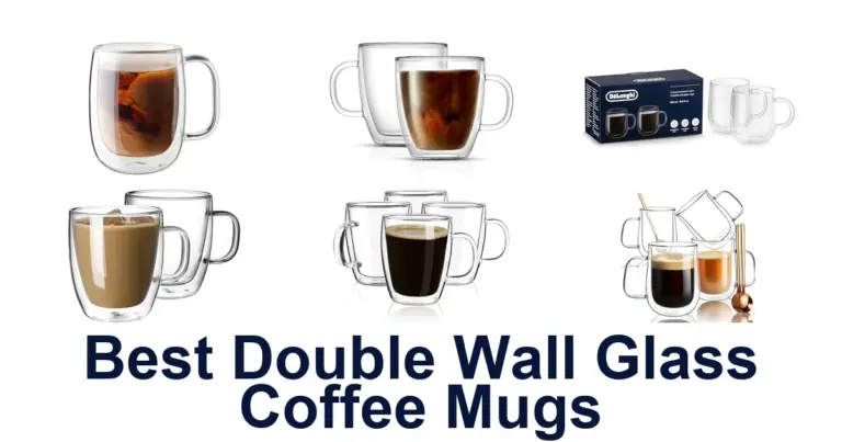 best double wall glass coffee mugs