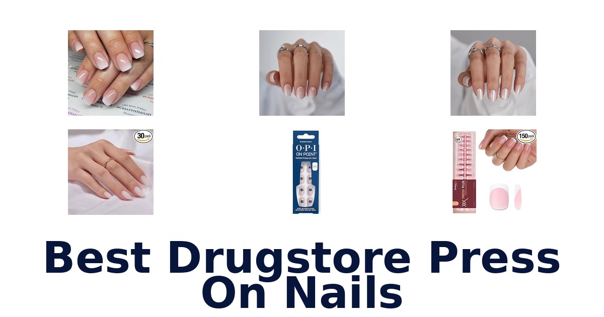 best drugstore press on nails