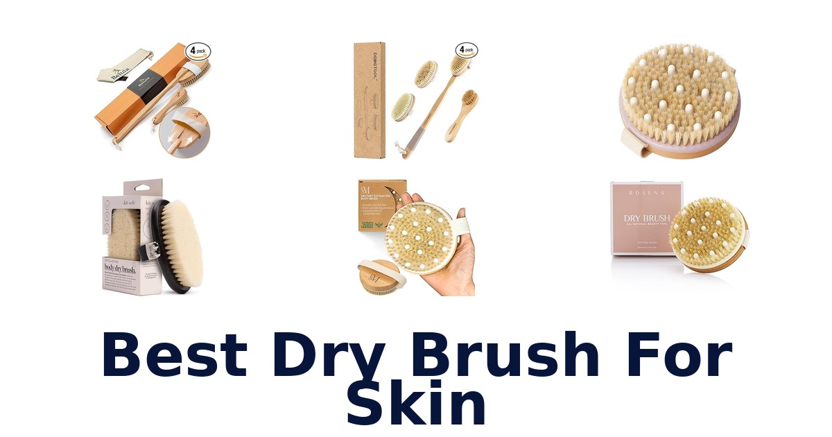 best dry brush for skin