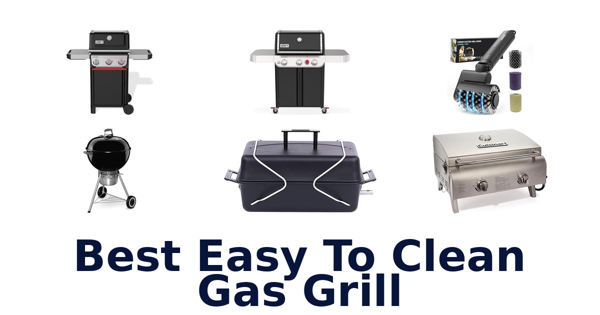 best easy to clean gas grill