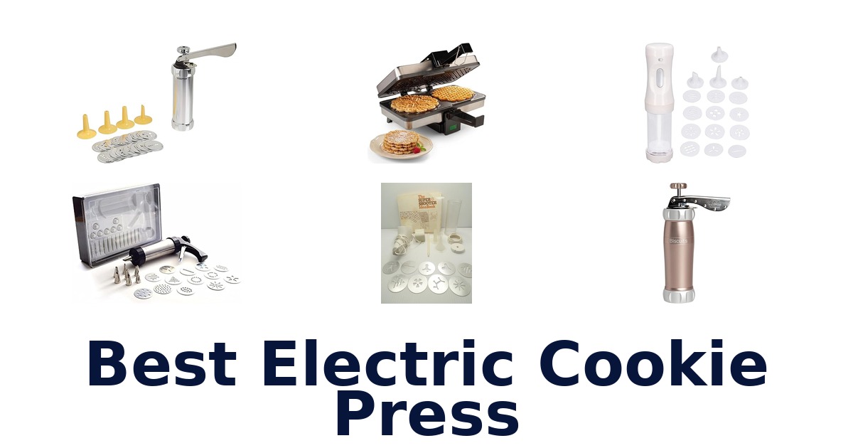 best electric cookie press