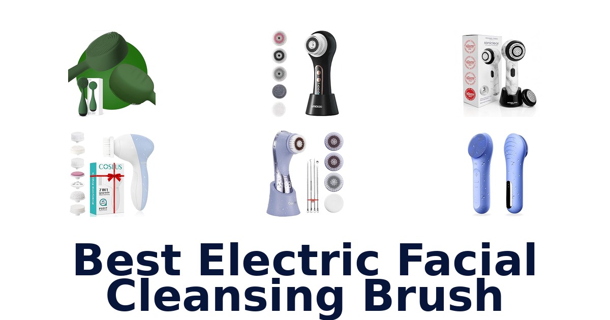 best electric facial cleansing brush