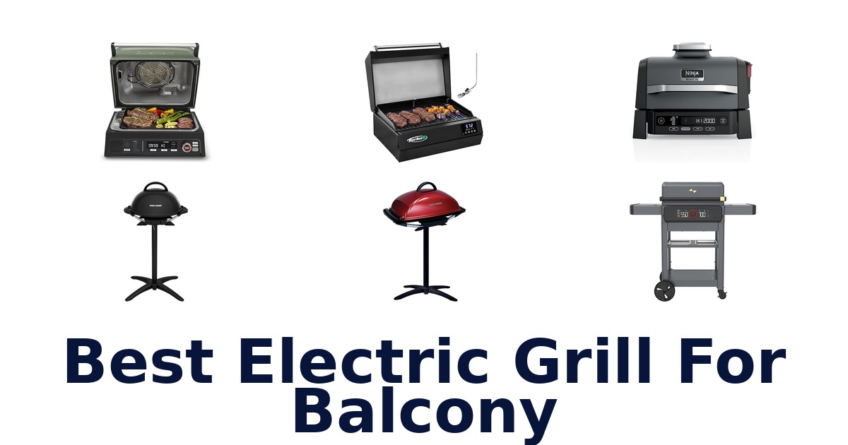 best electric grill for balcony