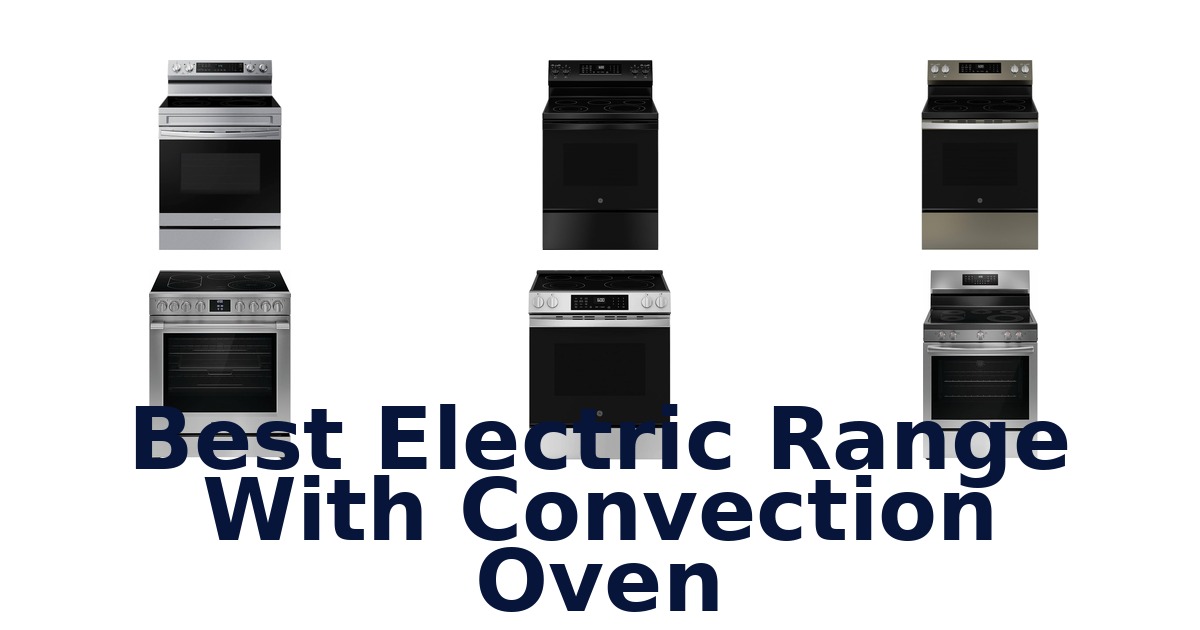 best electric range with convection oven