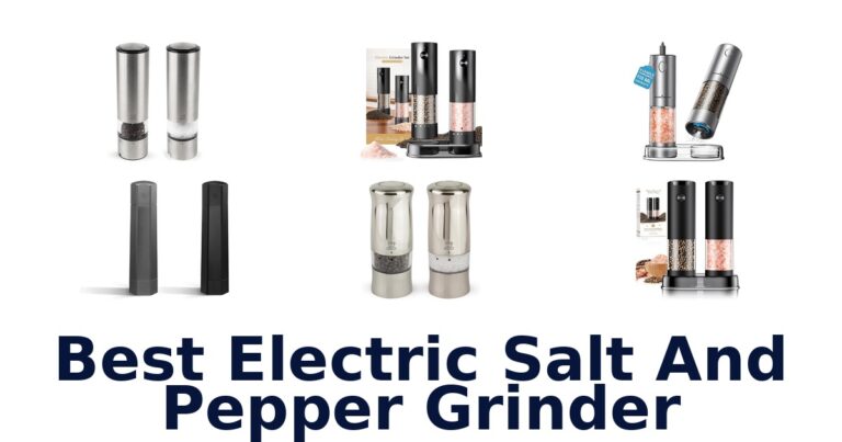 best electric salt and pepper grinder