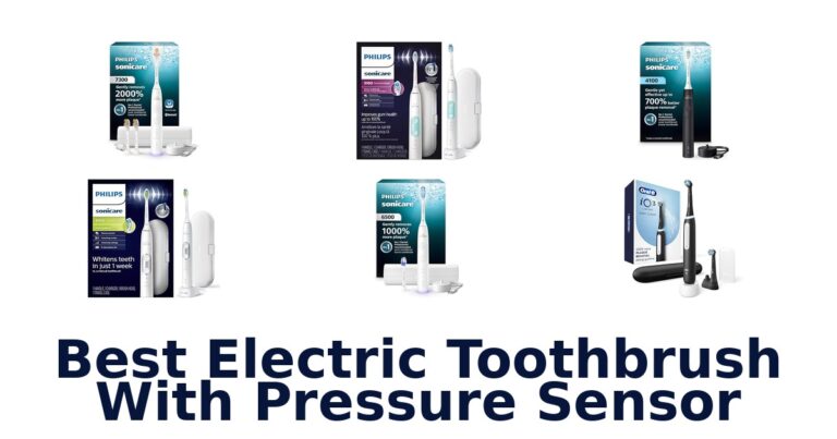 best electric toothbrush with pressure sensor