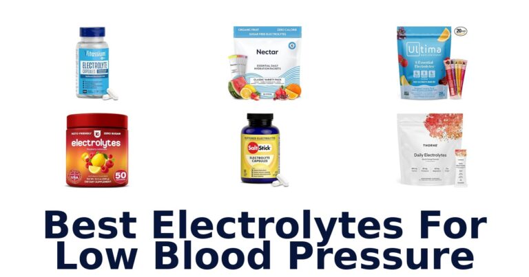 best electrolytes for low blood pressure