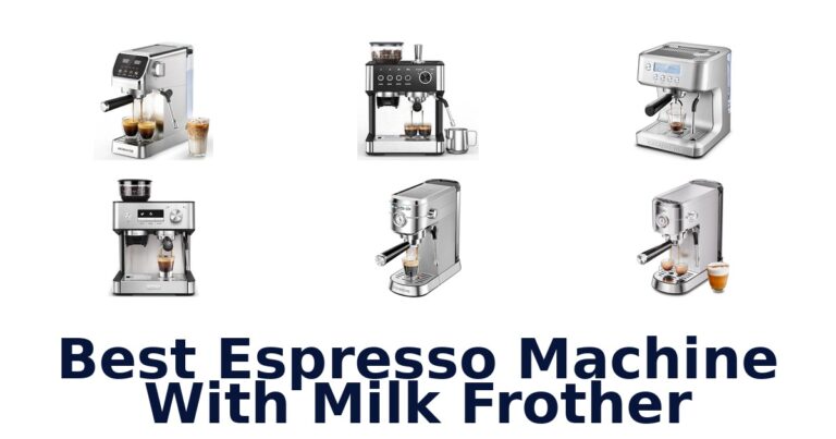 best espresso machine with milk frother