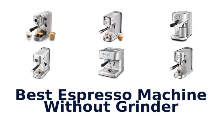 best espresso machine without grinder