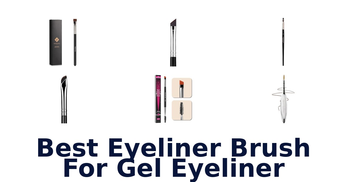 best eyeliner brush for gel eyeliner