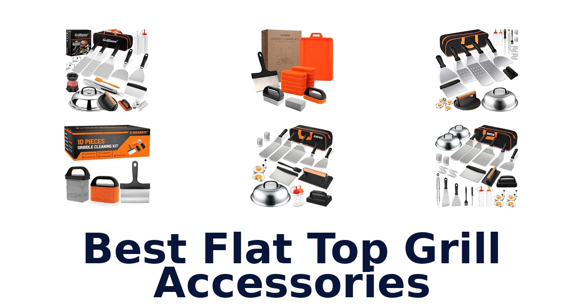 best flat top grill accessories