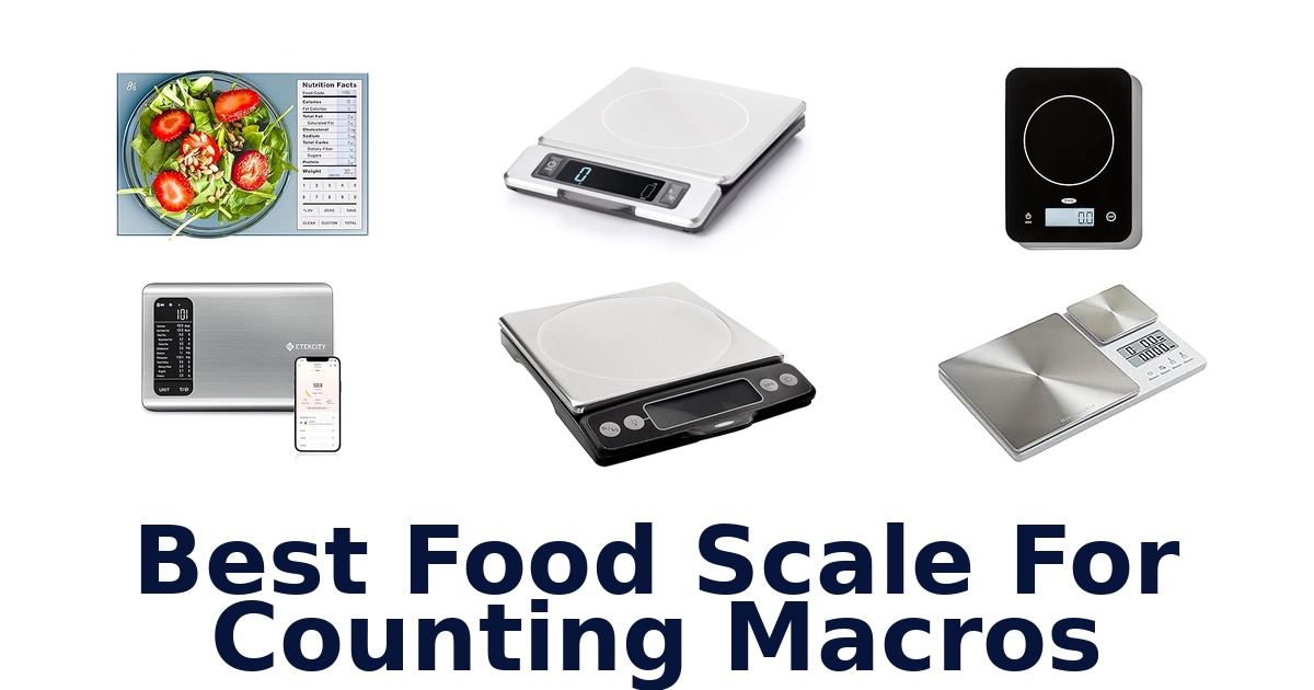 best food scale for counting macros