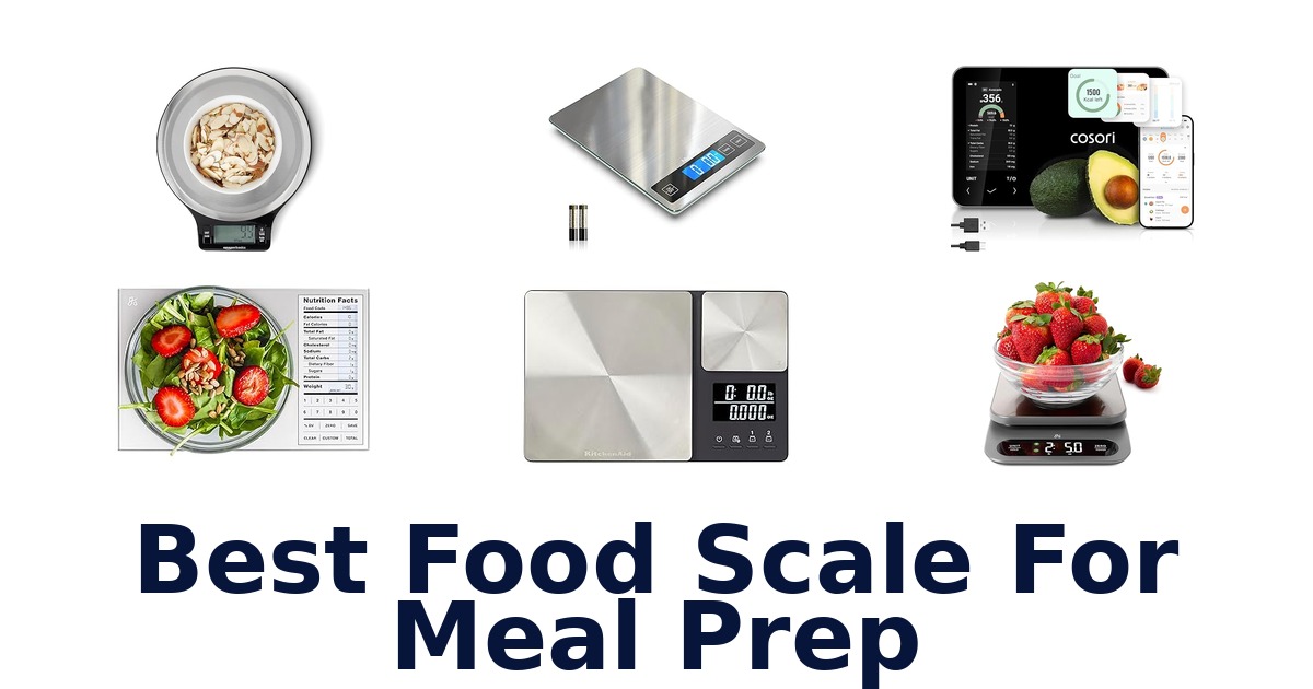 best food scale for meal prep