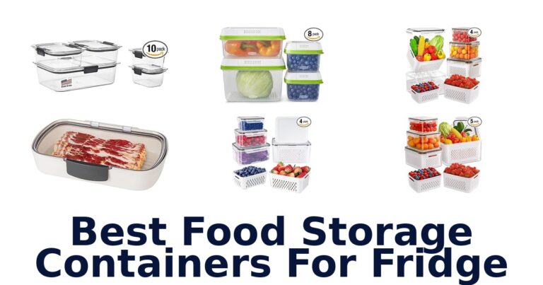 best food storage containers for fridge