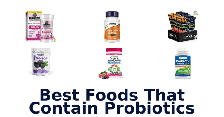 best foods that contain probiotics